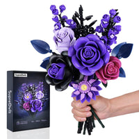 Mixed Purple Roses